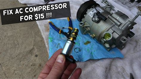 The <b>AC</b> <b>compressor</b> is getting a command to turn on but is no longer able to, which would indicate that it needs replacing. . 2013 chevy cruze ac compressor clutch not engaging